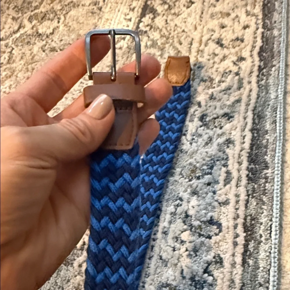 OshKosh B'gosh Blue and Brown Woven Belt